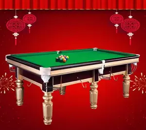 4.5cm Thickness Pool Table Set Snooker Table Premium Entertainment Billiards Table With Snooker Balls And Cues