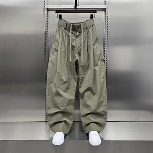 Pantalon de <span class=keywords><strong>jogging</strong></span> sport pour <span class=keywords><strong>homme</strong></span> 100 % coton, extensible, coupe-vent, pour entraînement extérieur, décontracté, grande taille, vente en gros usine - Product Image 3