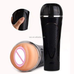 SacKnove Mannelijke Goedkope Prijs Seks Speelgoed Handmatige Rubberen Cup Machine Realistische Vagina Pussy Apparaat Penis Masturbatie Gereedschap voor Mannen - Product Image 1