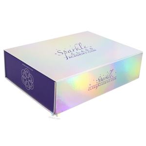 Crown Win Acrylic Holographic Skincare Packaging Candle Drawer <b>Paper</b> Box Cake Watches Cookies Empty Palette <b>Tray</b> <b>Paper</b> Boxes - Product Image 4
