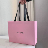 Sacs en papier kraft personnalisés pour cadeaux de bijoux, vente en gros sur mesure avec votre propre logo