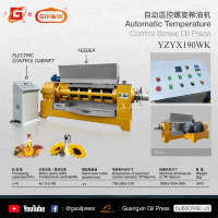 Guangxin YZYX190WK 40TPD Automatische Hoge Stijfheid Koolstofstaal Q235 Koud-Warm Persmachine voor Sojabonen Pinda Olijven 380V