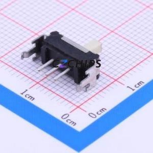 SSSS910800 Slide Switch Through hole Component (THT) Switch Single Pole Double Throw Rectangle Pin Header PC Pin 9.5mm - Product Image 2