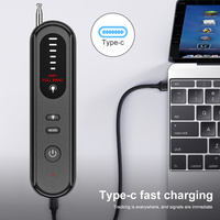 Détecteur de caméra cachée sans fil, bande complète 2,4 GHz/100 MHz-2,7 GHz, CDMA/WiFi/GPS, détecteur de lentilles IR, portable 34g