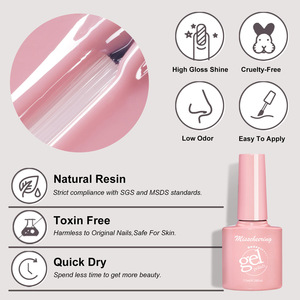 Vernis à ongles gel UV 20 couleurs 7,5 ml, gel soak-off professionnel, logo personnalisé, longue tenue, durcissement LED, fournitures de manucure et nail art - Product Image 4