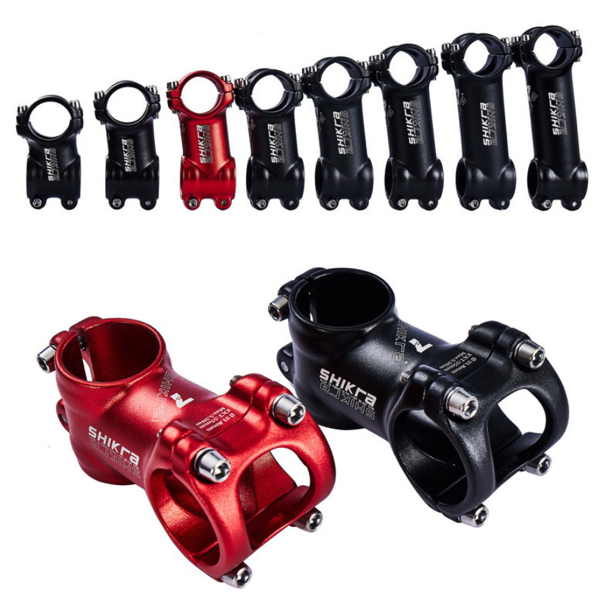 Adjustable Bike Stem 110mm/130mm - Universal 25.4mm & 31.8mm Handlebar Fit For Mountain & Road Bikes