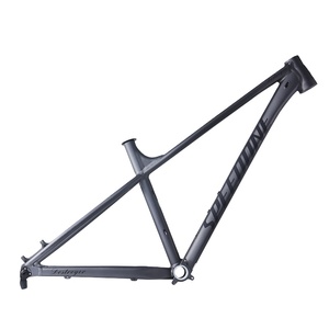 Cadre de vélo de route, de montagne et de gravier en alliage d'aluminium de 26 pouces, personnalisé, à vente chaude, à vitesse unique, léger, pièces OEM MTB, frein à disque - Product Image 3