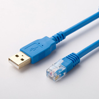Kabel Kontrol Industri Amsamotion USB-CNV3+ Konduktor Tembaga 2*10mm Isolasi PVC untuk Pemrograman PLC Seri Fuji NB/NJ/NS/NW0