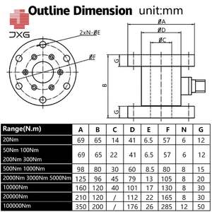 DYJN-101 מומנט סטטי מפתח מפתח מפתח סיבוב כוח סיבוב מומנט כוח סיבוב 0.1-10n. m - Product Image 5