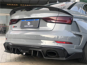 Kit de carrosserie en fibre de carbone, ensemble de carrosserie large, pour Audi S3 RS3 fprr + matériau RS3 - Product Image 6