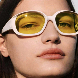 Fashionable and High Quality New <b>Sunglasses</b> Customized Millennium Oval <b>Sunglasses</b> UV400 - Product Image 1