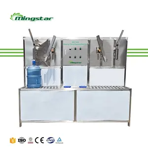 Mingstar maden suyu üretim hattı bitki fiyatı 20 litre 3 4 5 galon 18.9L şişe varil dolum makinesi