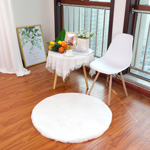 Tappeti morbidi area tappeti e set soggiorno tappeti tappeti e set pelliccia bianca per sala da pranzo - Product Image 1