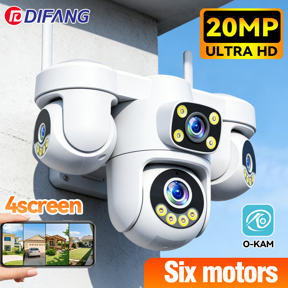 20MP Outdoor PTZ Security Camera –