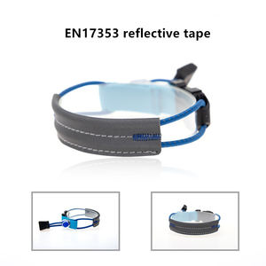 Sangle de jambe élastique réfléchissante pour vélo, <span class=keywords><strong>VTT</strong></span>, cyclisme sur route – Portable et durable - Product Image 2