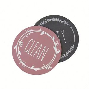 Wholesale Customized Minimalist Round Pvc <b>Fridge</b> Magnets Stickers-Durable & Reusable - Product Image 2