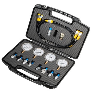 Xách tay máy xúc á<span class=keywords><strong>p</strong></span> lực thủy lực <span class=keywords><strong>Kit</strong></span> kiểm tra với New New điều kiện thủy lực đo á<span class=keywords><strong>p</strong></span> suất Tester cho phụ kiện - Product Image 1