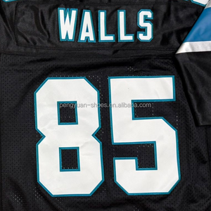 Pronto per la spedizione Julius peperoni neri di ritorno al passato della migliore qualità cucita maglia da Football americano - Product Image 5