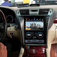 Autoradio Navihua Android 13 à écran vertical avec lecteur DVD et navigation GPS pour Lexus LS460 LS600 2006-2011 (versions haut et bas de gamme)