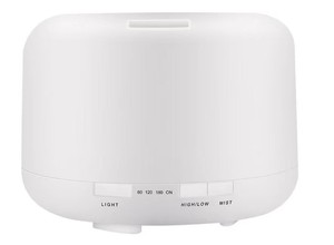 7 видов цветов умный большой круглый увлажнитель 500 мл с воздушным динамиком, роскошный автомобильный диффузор, Электрический испарительный источник - Product Image 3