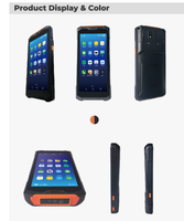 Collecteur de données portable Android 14, PDA avec écran IPS HD de 5,5 pouces, batterie de 5000 mAh, 4G WiFi NFC pour la gestion des stocks et la préparation des commandes en e-commerce