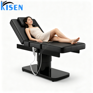 Kisen Lit de massage intelligent électrique réglable pour extensions de cils, tables de massage, fauteuil de spa, lit de salon de beauté et de spa - Product Image 6