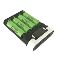 Boîtier amovible pour batterie 18650 10000mAh avec 2 écrans de sortie USB