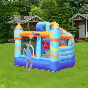 Novo Design Oxford Pano Moonwalk Jump House Inflável Bouncy Castle Bounce House Para Kid Party Combo