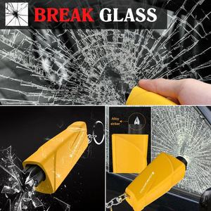 كمية عالية <span class=keywords><strong>3</strong></span> في <span class=keywords><strong>1</strong></span> للسيارة ومطرقة أمان لقطع الحزام أداة كسر نافذة الهروب في حالات الطوارئ - Product Image 5