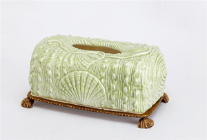 Nghệ Thuật Thủ Công Mỹ Nghệ Trang Trí Sang Trọng Trang Trí Nội Thất Khách Sạn Nhà Hàng Trang Trí 272*162*130 Brass + Gốm Mô Hộp - Product Image 2