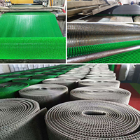 Tapis de lavage d'or en PE pour l'exploitation minière, tapis de lavage d'or alluvionnaire, tapis de lavage de poussière d'or pour la prospection aurifère