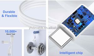 1M 2M 3M Nylon Braided USB <b>Fast</b> <b>Charging</b> <b>Cable</b> <b>TYPE</b> <b>C</b> Android Phone <b>Charging</b> Data <b>Cable</b> for Samsung Galaxy S23 for iPhone 15 16 - Product Image 4