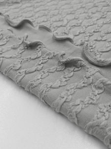 Conjunto de Abaya Informal con Diseño Jacquard de Color Sólido, Cuello en V y Manga Kimono para Ocasiones de Compras al Aire Libre, Otoño, Medio Oriente - Product Image 4