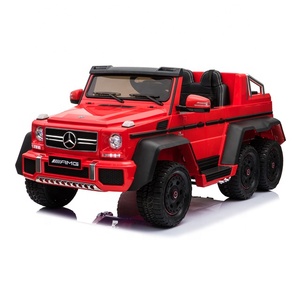 Con licencia <span class=keywords><strong>Mercedes</strong></span> Benz <span class=keywords><strong>AMG</strong></span> <span class=keywords><strong>G63</strong></span> <span class=keywords><strong>6x6</strong></span> ruedas niños paseo en coche 4 asientos con Control remoto - Product Image 2