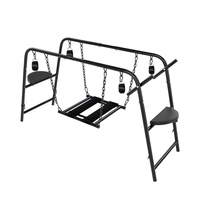 Chaise de contrainte SM pour lit, mobilier BDSM, instrument d'entraînement maître-esclave, balançoire silencieuse à profil élevé, modèle export