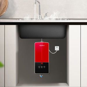 Calentador de Agua Instantáneo sin Tanque, Control Táctil, Elemento Calefactor de Acero Inoxidable, Ahorro de Energía, Resistente al Agua IPX4, Montaje en Pared, Inglés - Product Image 2