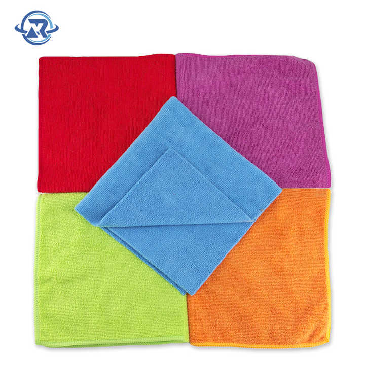 car washer towel car towel case car towel custom logo warp knitted