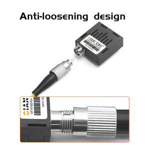 Émetteur-récepteur GIANTECH 1X9 155M Bidi Simplex Monomode Monofibre 0-20km Qualité Commerciale pour Drone avec POE - Product Image 4