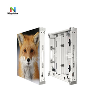 Mur vidéo Led 3D Buhne Gebogene P2 P2.97 Affichage Led HD 500x500mm Nie Schwarz Écran Led clé en main