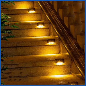 Nouvelle étape solaire à venir lumières applique murale extérieure étanche escalier lumières Led balcon cour escalier décoration solaire clôture lampe - Product Image 6