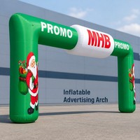 Arche gonflable pour événements extérieurs, portail d'entrée pour événements extérieurs, pour la promotion et la publicité de la marque