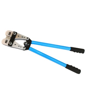 HX-120B Heavy Duty thép plier nhựa đúc xử lý 120 mét hình lục giác Ratchet thiết bị đầu cuối crimper Cáp <span class=keywords><strong>Lug</strong></span> cắt OEM Uốn Tóc bồng công cụ - Product Image 1