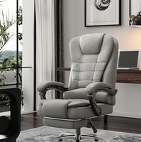 Fauteuil de jeu E-Sports Anji Straight Hakka, minimalisme moderne, revêtement en cuir, pivotant, massant, inclinable et réglable en hauteur