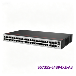 HW S5735S-L48P4XE-A3 CloudEngine 48Port Gigabit Full <b>PoE</b>+ Managed Network <b>Switch</b> 4x10G SFP+ Uplink Enterprise Campus - Product Image 1