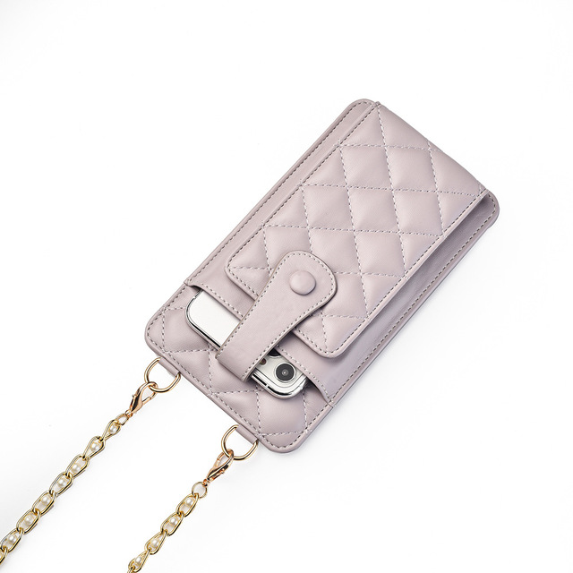 Genuine Leather Simple Design Cellphone Bag Luxury Fashion Phone Bag