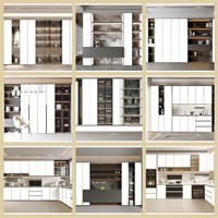 Carte de couleurs magique pour la personnalisation de toute la maison, outil de sélection de couleur de meubles, ensemble de 22 pièces, design moderne, matériau en pierre, armoire fabriquée