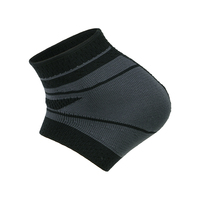 Soutien du talon court Manchon de compression de la cheville Tricot plat Attelle de cheville extérieure Protège-talons Soutien orthopédique de compression de la cheville