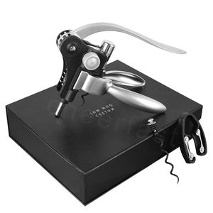 <span class=keywords><strong>Tire</strong></span>-<span class=keywords><strong>bouchon</strong></span> vertical en acier inoxydable tout-en-un, emballé dans une boîte cadeau noire, avec coupe-capsule - Product Image 3