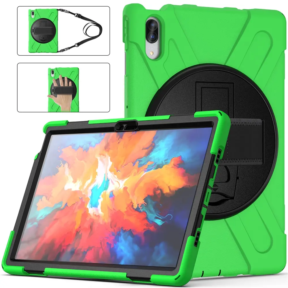 Hot seller fall resistant case for Lenovo Xiaoxin pad 11.5 TB-J706F/J716F folding stand case with shoulder belt