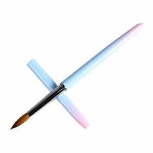 Tani-pincel acrílico <span class=keywords><strong>para</strong></span> <span class=keywords><strong>uñas</strong></span>, mango de metal, <span class=keywords><strong>2022</strong></span> puro kolinsky, marta cibelina, modelo es, novedad de 100% - Product Image 2